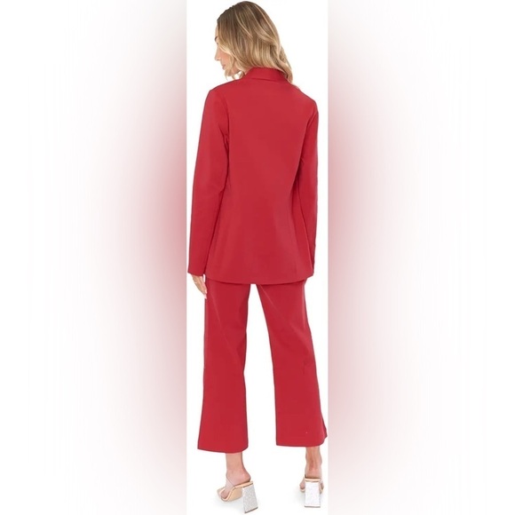 NWT show me your mumu red major blazer sz small - Picture 2 of 6